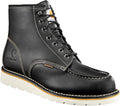 Men's 6" Moc Toe Waterproof Work Boots - Durable Oil-Tanned Leather with FastDry Lining and Superior Traction for Ultimate Comfort and Safety