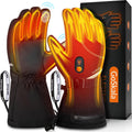 Stay Warm and Connected: Rechargeable Heated Mittens for Men and Women - Perfect for Skiing, Hiking, and Winter Adventures!