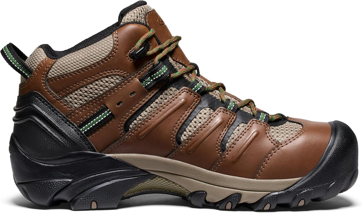 Men'S Lansing Mid Height Steel Toe Waterproof Work Boots
