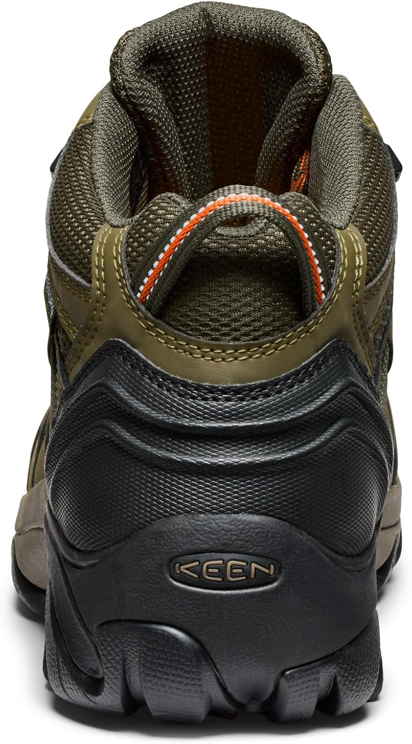 Men'S Lansing Mid Height Steel Toe Waterproof Work Boots