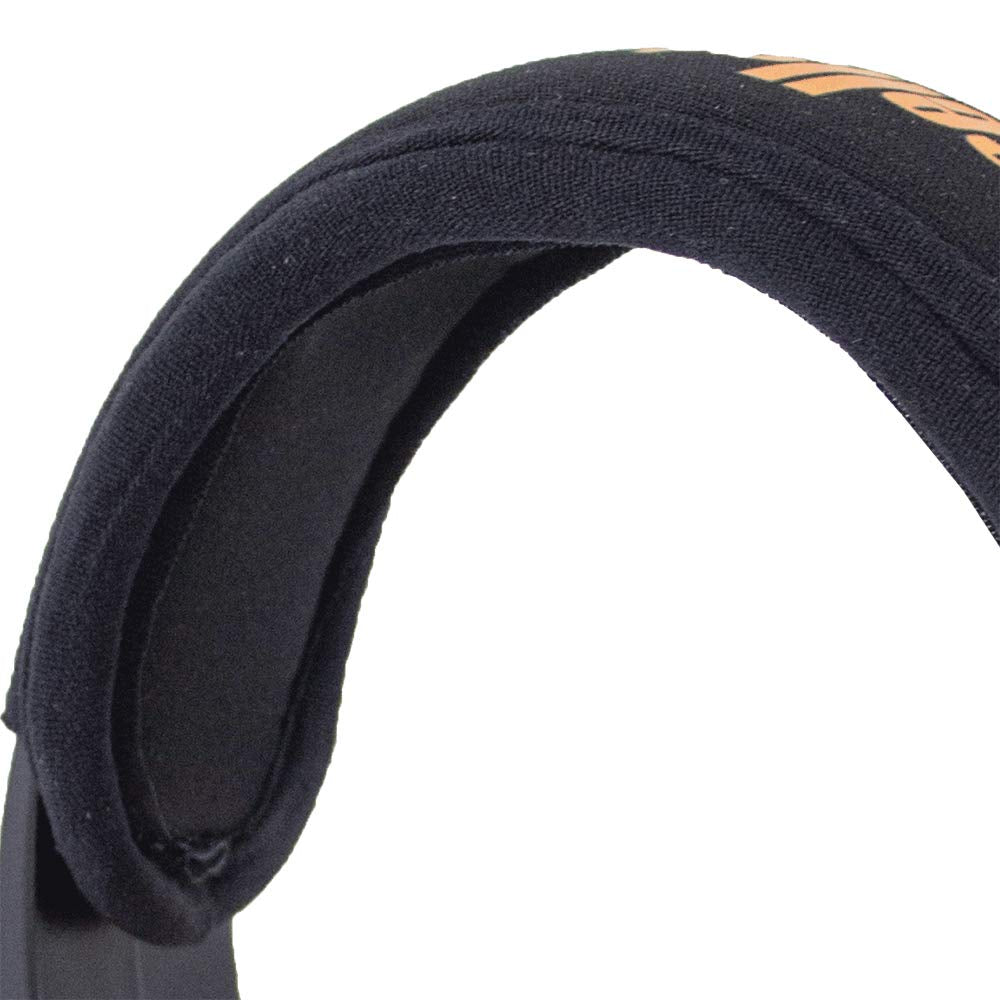 Noise Cancelling Lightweight Safety Ear Muffs, 27Db NRR, Universal Fit, Soft EVA Foam, Telescopic Height Adjustment, Black/Orange, S23404