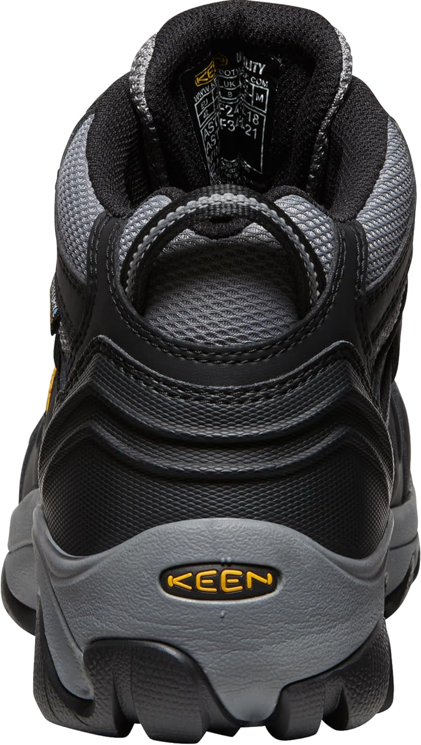 Men'S Lansing Mid Height Steel Toe Waterproof Work Boots