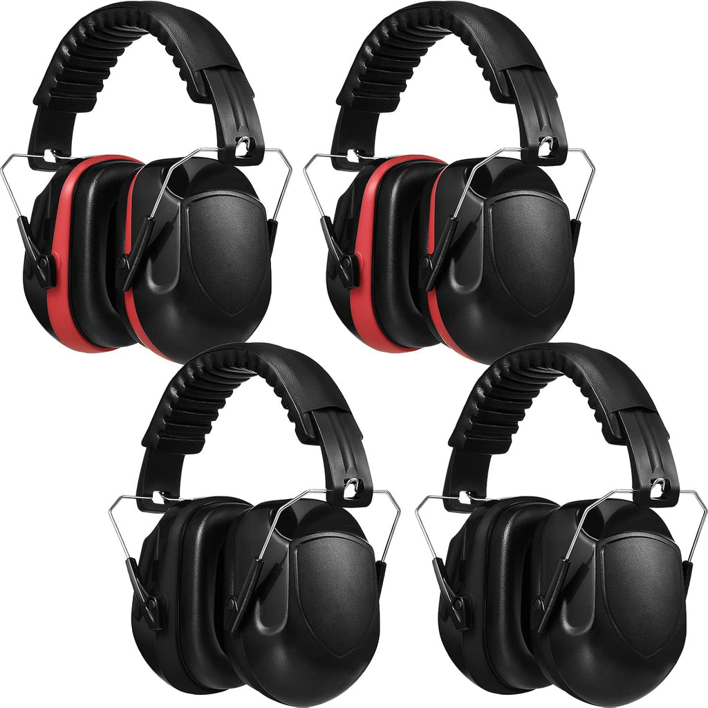 4 Pack Ear Muffs for Noise Reduction