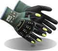 Safety Work Gloves for Men Women,Level 3 Impact Gloves with TPR