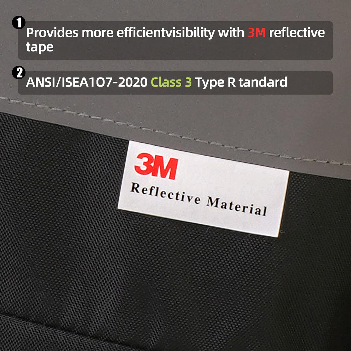 Heated Jacket for Men - 3M Hi Vis Safety Parka, Class 3 High Visibility Jackets, Heated Coat for Men