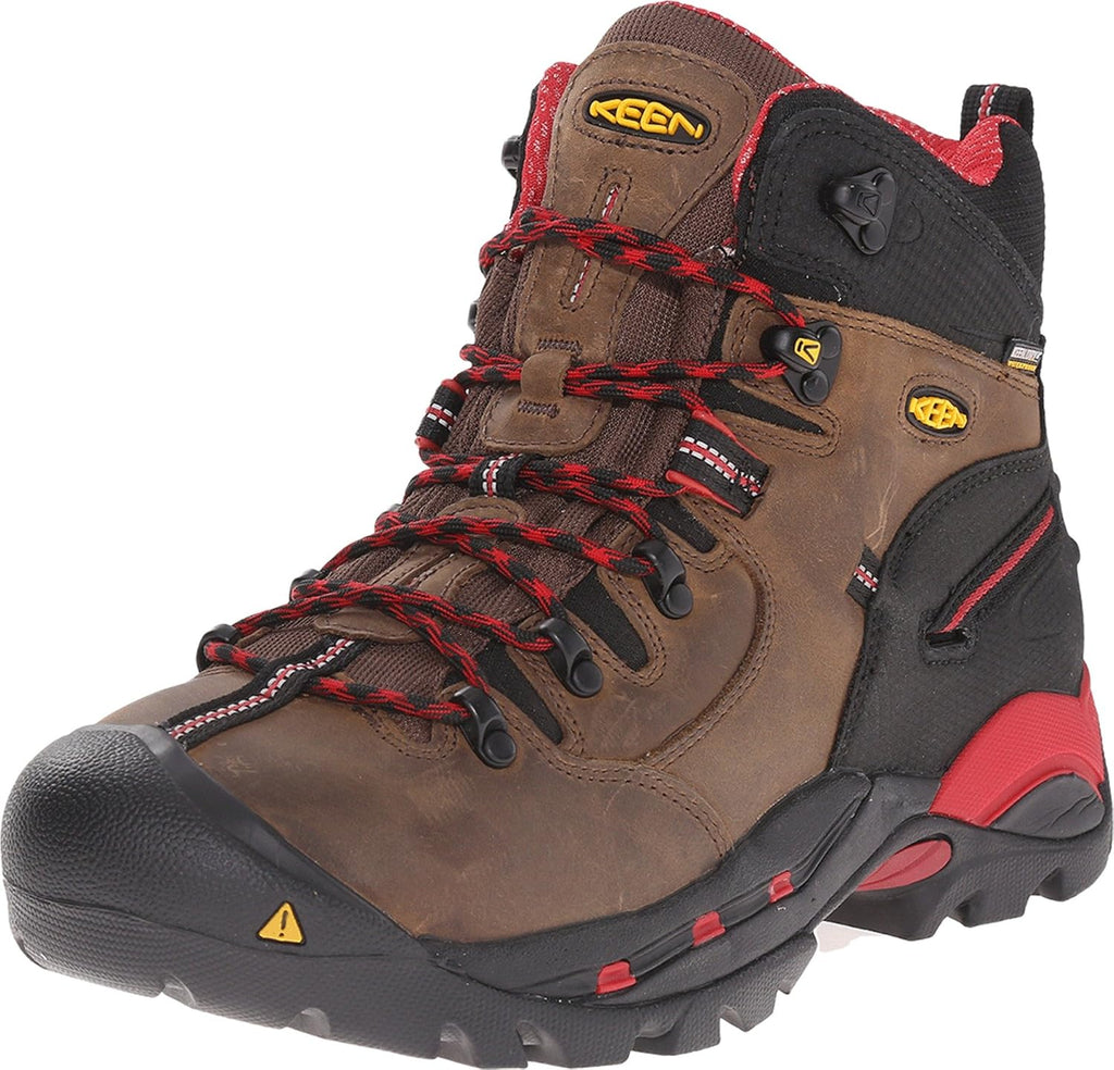 Men'S Pittsburgh 6" Leather Waterproof Steel Toe Work Boots
