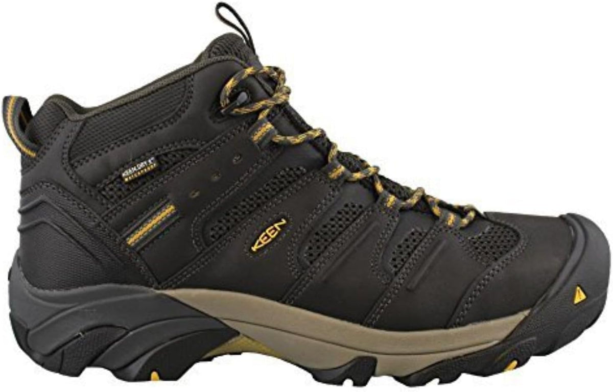 Men'S Lansing Mid Height Steel Toe Waterproof Work Boots