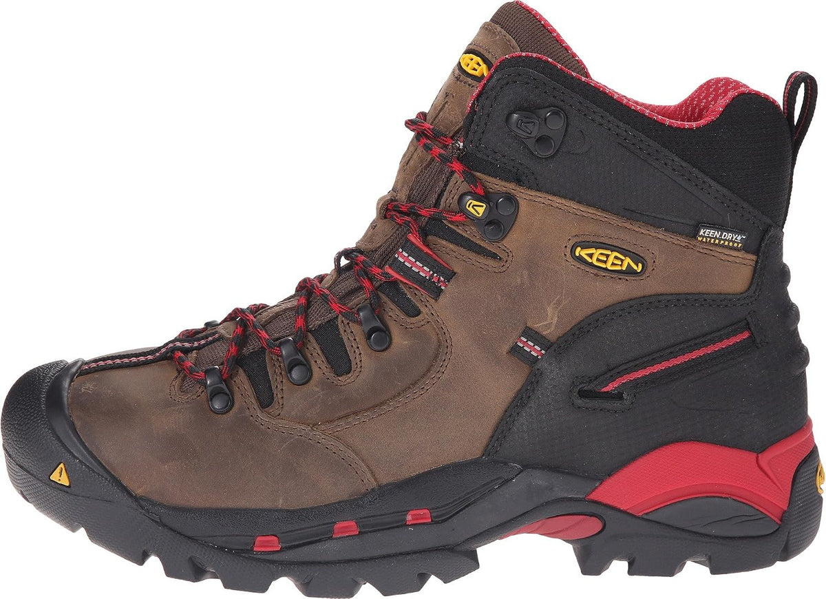 Men'S Pittsburgh 6" Leather Waterproof Steel Toe Work Boots