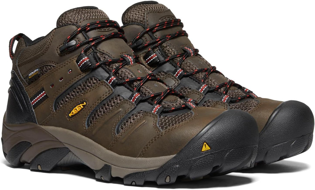 Men'S Lansing Mid Height Steel Toe Waterproof Work Boots