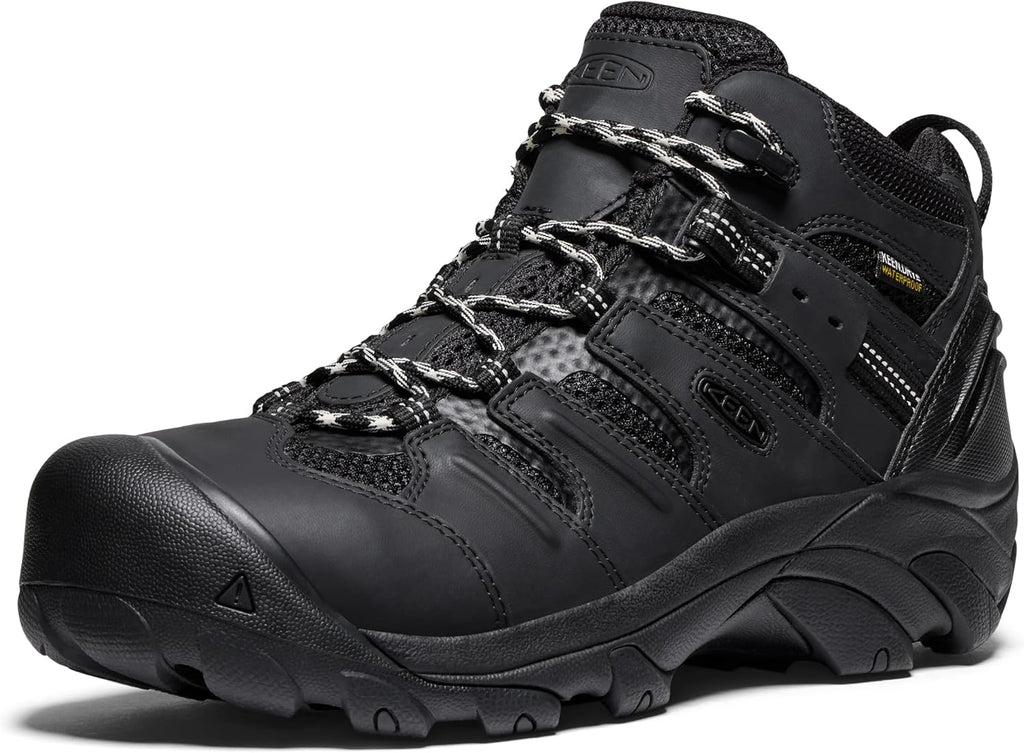 Men'S Lansing Mid Height Steel Toe Waterproof Work Boots