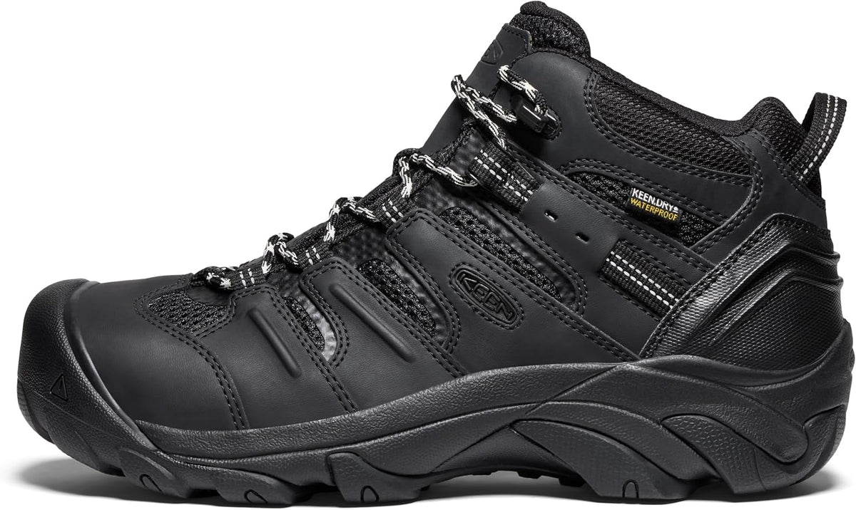 Men'S Lansing Mid Height Steel Toe Waterproof Work Boots