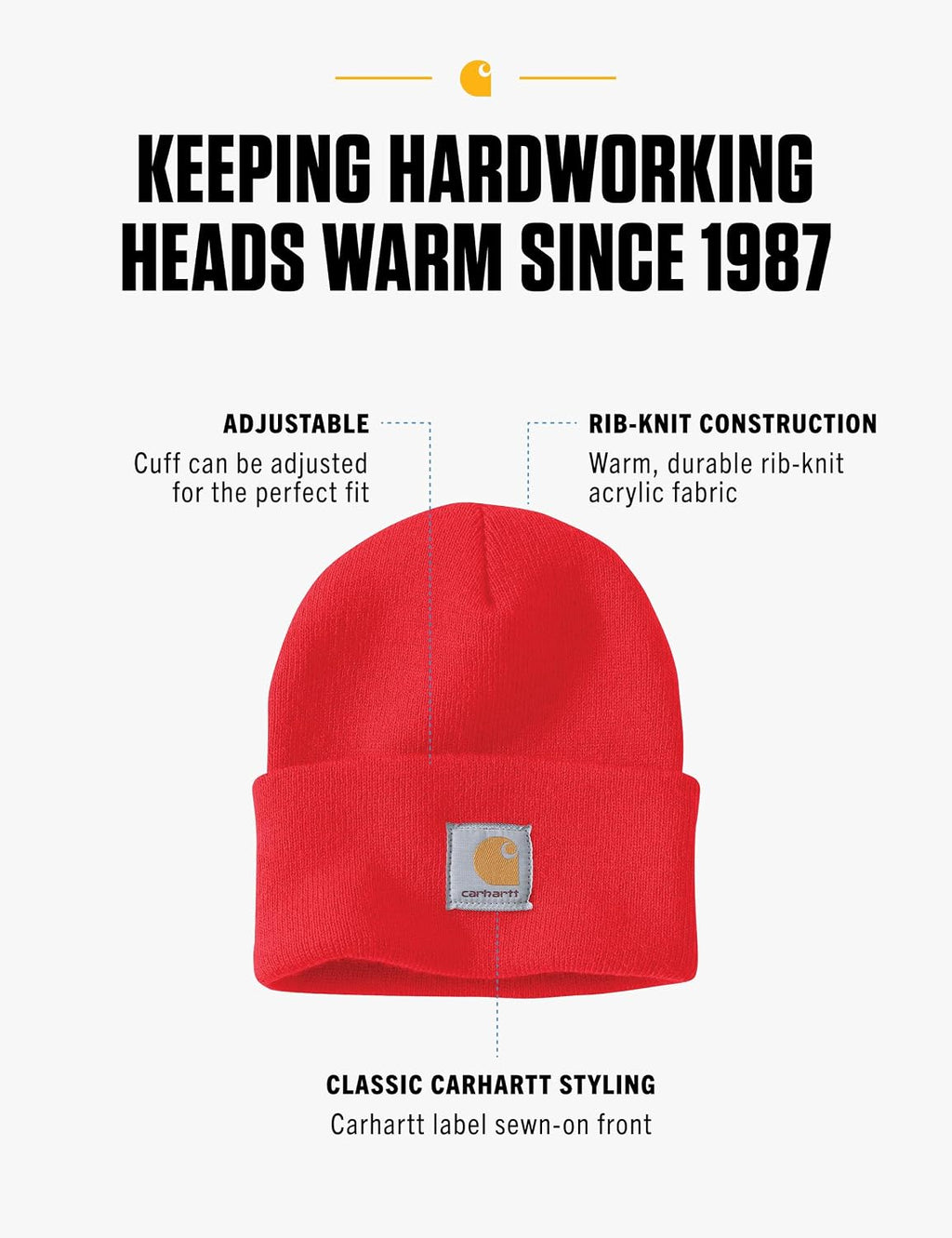 Men'S Knit Cuffed Beanie Closeout