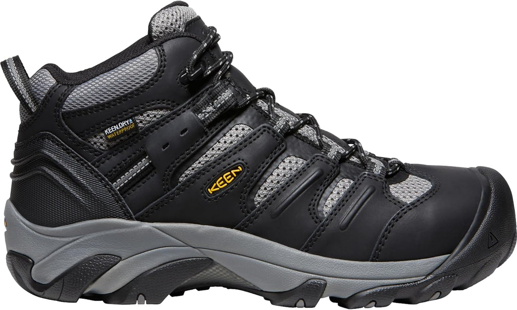 Men'S Lansing Mid Height Steel Toe Waterproof Work Boots