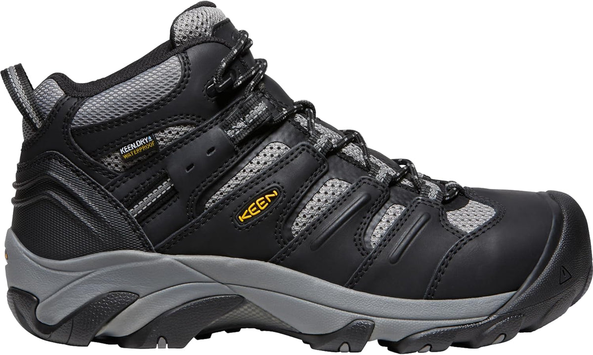 Men'S Lansing Mid Height Steel Toe Waterproof Work Boots