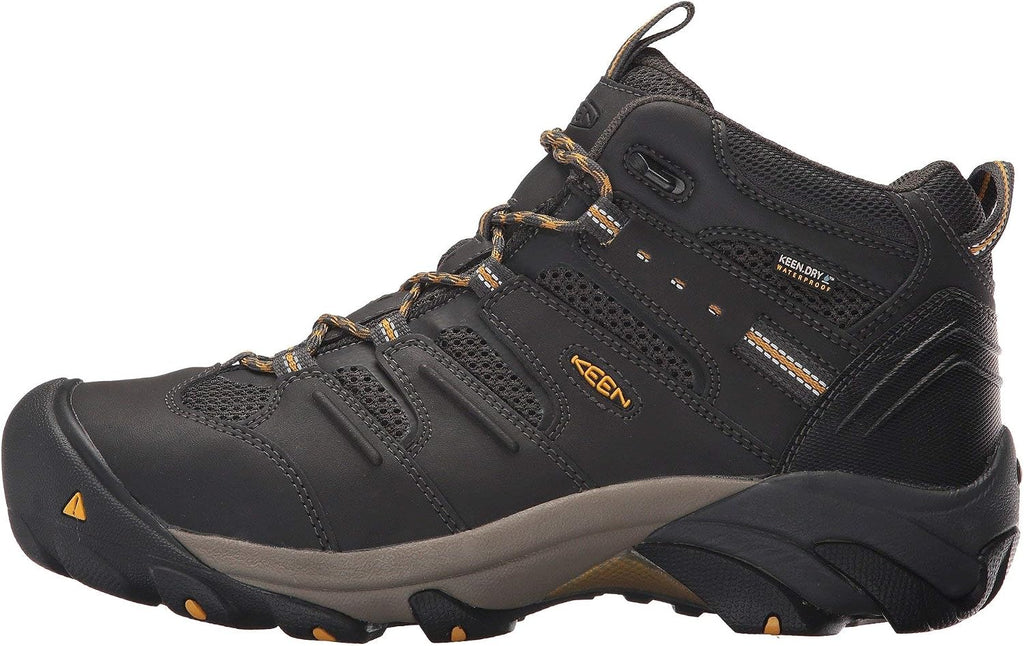 Men'S Lansing Mid Height Steel Toe Waterproof Work Boots