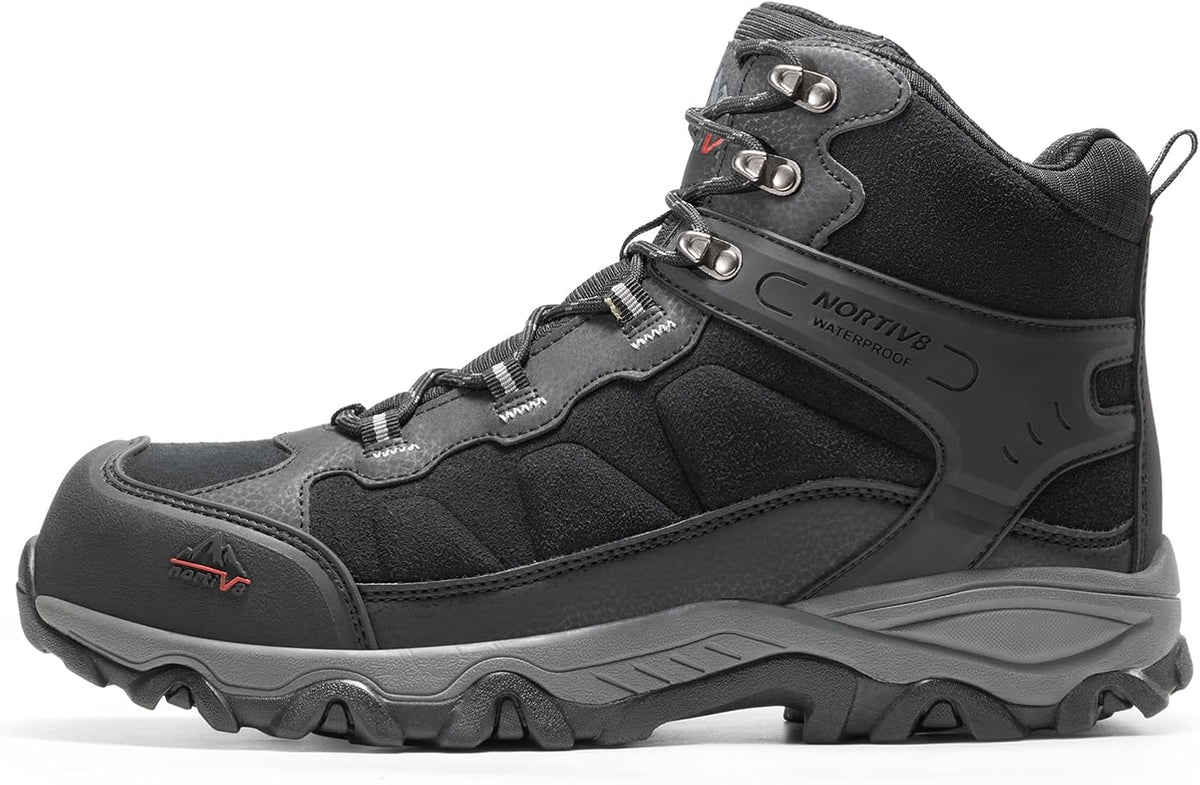 Men'S Waterproof Steel Toe Work Boots