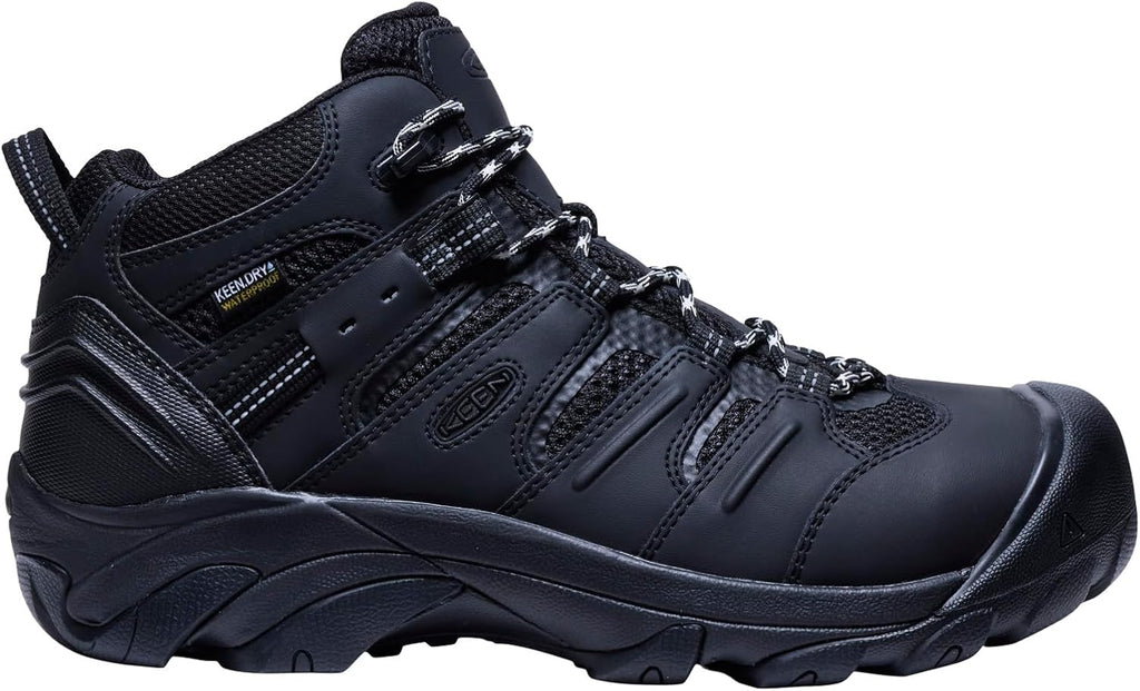 Men'S Lansing Mid Height Steel Toe Waterproof Work Boots