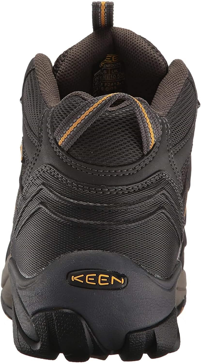 Men'S Lansing Mid Height Steel Toe Waterproof Work Boots