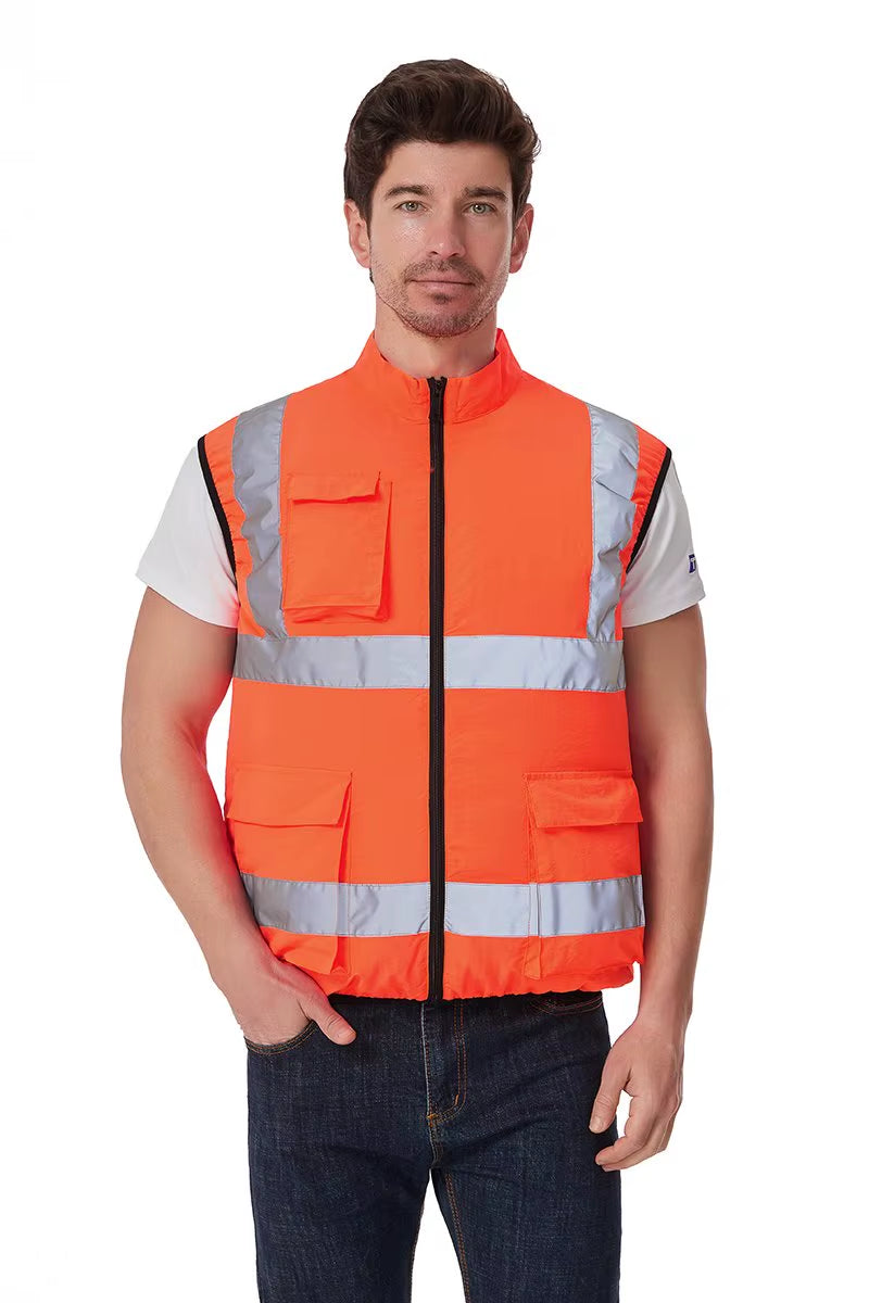 Stay Cool This Summer with Our 5V USB Charging Reflective Cooling Vest - Perfect for Work and Outdoor Adventures!