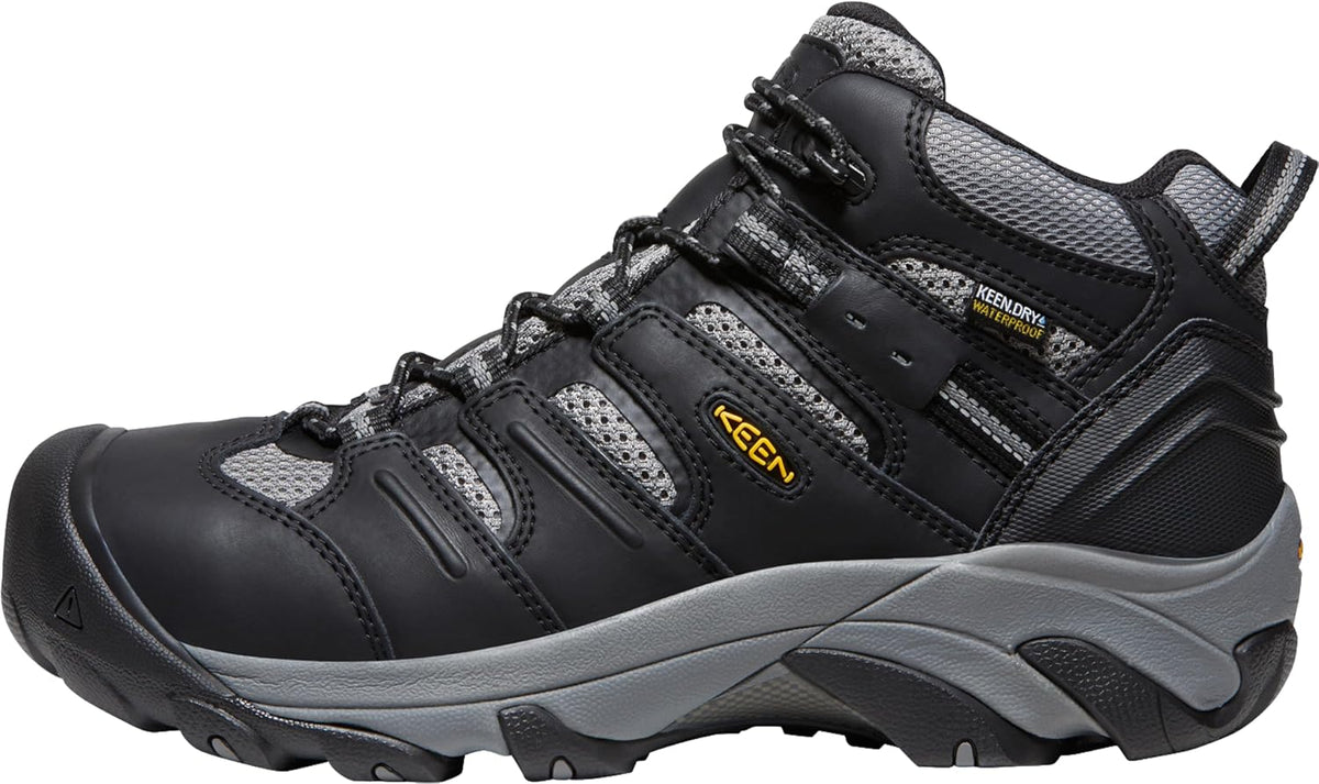 Men'S Lansing Mid Height Steel Toe Waterproof Work Boots