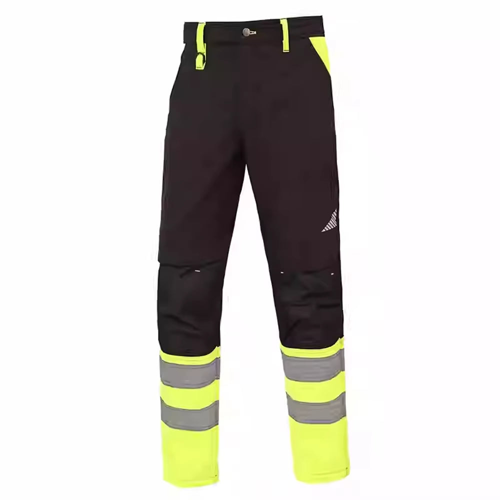 Hi Vis Working Clothes Winter Safety Jacket Waterproof High Visibility Safety Work Sets with Detachable Cotton Linner ﻿