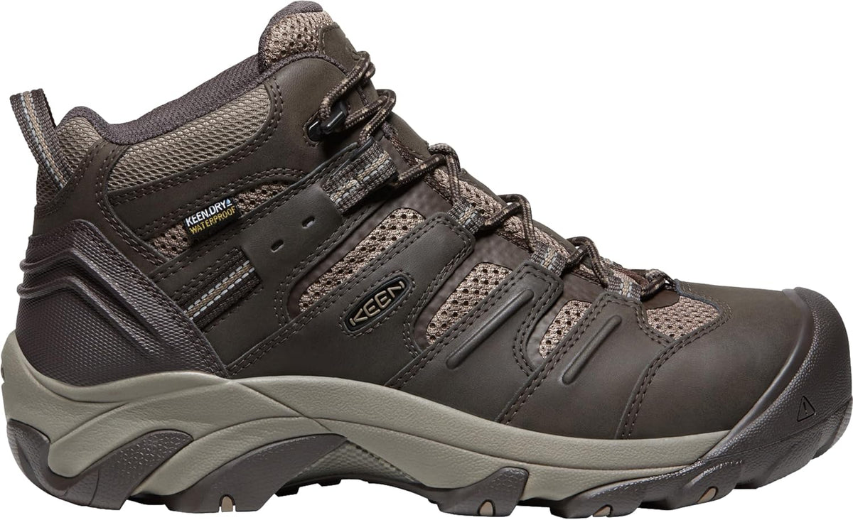 Men'S Lansing Mid Height Steel Toe Waterproof Work Boots