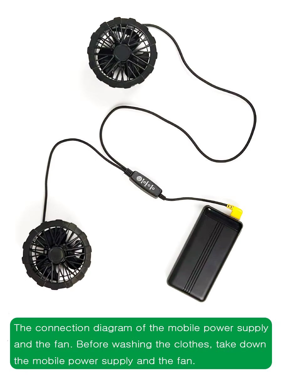 Stay Cool This Summer with Our 5V USB Charging Reflective Cooling Vest - Perfect for Work and Outdoor Adventures!