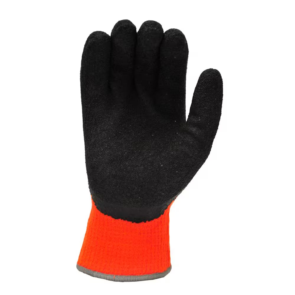 2XL Orange Hi Vis Acrylic Cold-Temp Gloves